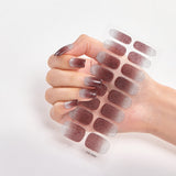 Nail-art Sticker Pure Solid Color Self Adhesive Nail Sticker Nail Sticker