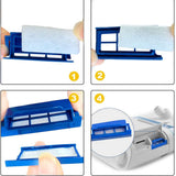 52 PCS Filters Kit for Respironics-Dreamstation Include 6 Reusable Filter Slot+23 Foam Pro-Filters +23 Ultra-Fine Filter