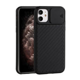 Protective Case for iPhone 12 Pro Max Sliding Camera Cover Design Twill Anti-Slip TPU Case