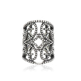 Modyle Vintage Clip on Earrings Crystal Ear Cuff Non Pierced Earrings