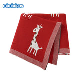 Baby Blankets Newborn Bebes Swaddle Wrap Cotton Knitted Infantil