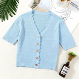 Lace Trimmed Short Crop Top
