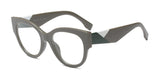 SHAUNA Fashion Mixed Colors Women Eyeglasses Frame Reading Glasses UV400