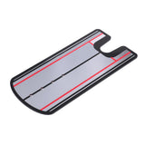 Golf Putting Alignment Mirror Acrylic Putting Practice Mirror Portable Golf Swing Training Aid Trainer for Golf Accessories