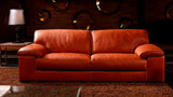 High Quality Genuine Leather Sofa Modern Nordic Couch Living Room Sofa Furniture Home Feather Sofa Set 1+2+3 Seater Muebles De S