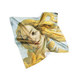 Birth Of Venus Silk Scarf Bandana Scarf Silk