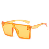 2021 Dropshipping Fashion Trendy High Quality Vendor Women Summer Oversize Large Big Frames Shades Sunglasses