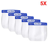Transparent Protective Mask Full Face Shield Masks Anti Saliva Splash-Proof Protect Eye Full Face Mask Cover Protective Visor