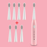 Powerful Ultrasonic Sonic Electric Toothbrush USB Charge Rechargeable