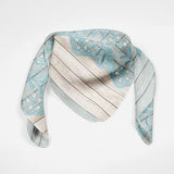 Wood Lace Women Neck Tie Silk Scarf Bandana Scarf