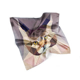 Cat Silk Scarf Bandana Scarf Women Scarf Spring