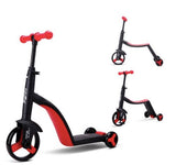 Kick Nadle Child's Children Scooter Children's Tricycle Kids Baby Scooters 3 in 1 Scooty Child for Bike Ride on Toys Tricks