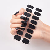 Nail-art Sticker Pure Solid Color Self Adhesive Nail Sticker Nail Sticker