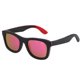 2020 JH Stock Good Quality Bamboo Frames Polarized Skateboard Wooden Sunglasses 2019