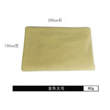 European Style Rectangular White Ceramics Cake Pan with Golden Metal Display
