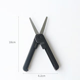 Deli Stationery Student Portable Child Safety Scissors Round Head Hand Pocket Diy Tape Cutter Stationery Scissors Craft Scissors