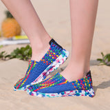 Woman's Casula Colorful and Breathable Loafers Plus Size 41