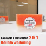 Wholesale Vegan Natural Organic Bath Toilet Soap Handmade Skin Whitening Body Kojic Acid & Glutathione Soap
