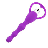 Anal Vibrator Sex Toy for Women Anal Beads Vibrators Gay Prostate Massage Smooth Butt Silicone but Plugs Sex Toys for Couple
