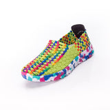 Woman's Casula Colorful and Breathable Loafers Plus Size 41