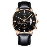 NIBOSI Men's Masculino Military Quartz Wrist Watch