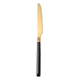 Spklifey Dinnerware Gold Spoon Cutlery Set Fork Spoon Steel Cutlery Set Steak Knife Stainless Steel Cutlery Dinnerware Set