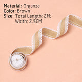 2M Burlap Ribbon Vintage Wedding Centerpieces