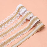 2M Burlap Ribbon Vintage Wedding Centerpieces