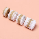 2M Burlap Ribbon Vintage Wedding Centerpieces