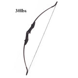 30-50Ibs Powerful Recurve Bow and Arrows Archery Bow With Double Arrow Rest for Left and Right Hands Outdoor Hunting Shooting - shopwishi 
