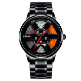 NEKTOM TE-37 Car Wheel Watch Men Quartz Watch Drop Shipping Luxury Men Wrist Watch