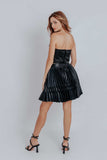 Audrey Knife Pleat Skirt