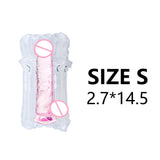 Soft Jelly Dildo Realistic Penis Strong Suction Cup Anal Butt Plug Dick Toy for Adult Erotic G-Spot Orgasm Sex Toys for Woman