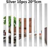 10pcs Strip Wall Stickers for Wall Decoration