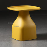 Nordic Plastic Side Table Creative End Tables Living Room Corner Table Outdoor Small Sofa Coffee Table Modern Kitchen Furniture