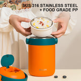Customized Logo Leak-Proof Stainless Steel Food Container