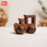 1pc Baby Toys Wooden Car BPA Free Beech Wood Teether Cartoon Organic Wooden Car Montessori Toys for Children Teething Nurse Gift