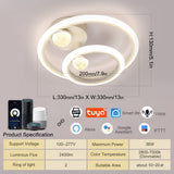Modern LED Dimmable Chandelier for Home Decor