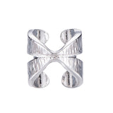 Modyle Vintage Clip on Earrings Crystal Ear Cuff Non Pierced Earrings