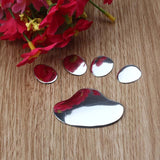 2pcs/ Lot Stylish Silver Funny Bear Paw Pet Animal