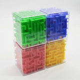 3 dimensional Cube puzzle Maze Toy Hand puzzle Case Box Fun Brain puzzle Challenge Fidget Toys Balance training Toys for kids
