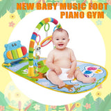 3 in  Baby play ful full full matss Rug Toys Crawling Music play ful full full puzzle Developing matss with Piano Keyboard Infant Carpet Education shelf Toy