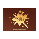 Makeup Freak Blessing 35 Color Pigmented Eyeshadow Palette With Glitter Autumn - shopwishi 