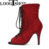 Latin Salsa Dance Shoes High Heel