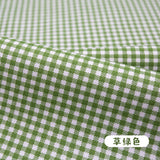 Rainbow Plaid Fabric Pure Cotton 100% Shirt Clothing Dress Bed Sheet Twill Fabrics Textile for Sewing Grid Brocade Black White