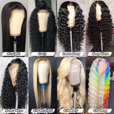 For Black Women With Baby Hair Wig Brazilian 13X4 Straight Transparent Hd 100% Raw Virgin Human Hair Lace Front Wigs