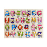 Montessori Educational Wooden Puzzles for Baby Learn to Count Function with Matching Geometric Figures