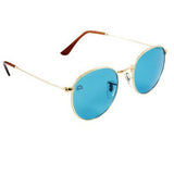 Retro Round  Sunglasses Light Therapy Glasses With 10 Colors Set  UV400 Party Favor
