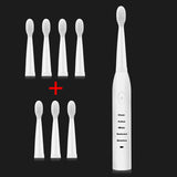 Powerful Ultrasonic Sonic Electric Toothbrush USB Charge Rechargeable