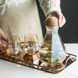 Ultra Clear Crystal Whiskey Glass Cup for Home Bar Party